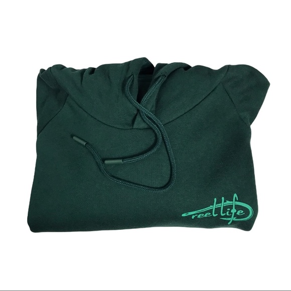 NWT Reel Life XXL Men’s Fleece Hoodie - Picture 9 of 10